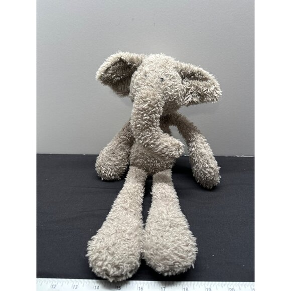 Jellycat Gray Beige Elephant Plush Toy 18" Soft & Cuddly Stuffed Animal For Kids - Picture 1 of 7